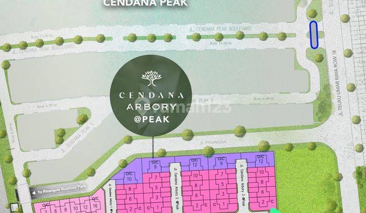 Rumah Baru 2lantai Posisi Hook Cendana Arbory Type 2 Karawaci 2