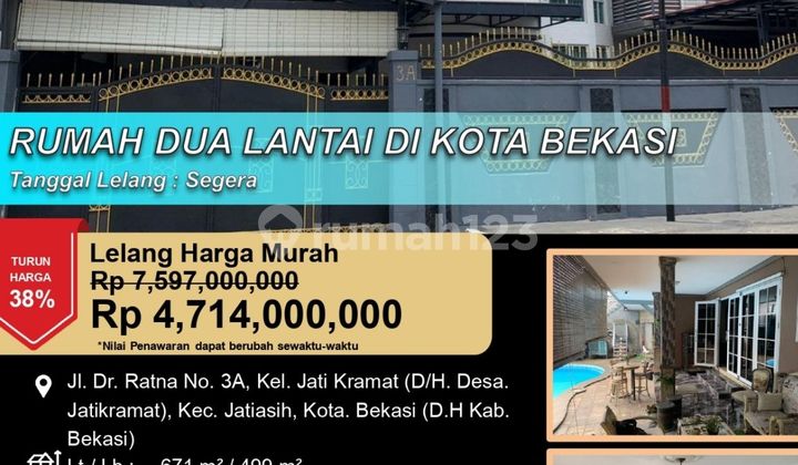 Rumah Mewah Luas 2 Lantai di Kota Bekasi Rumah Mewah Luas 2 Lantai di Kota Bekasi
