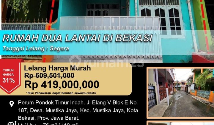Rumah 2Lantai Tengah Pemukiman Nyaman dan Murah di Bekasi Rumah 2Lantai Tengah Pemukiman Nyaman dan Murah di Bekasi