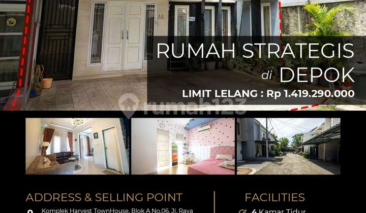 Rumah Cluster 2 Lantai Strategis di Cinere Depok Rumah Cluster 2 Lantai Strategis di Cinere Depok