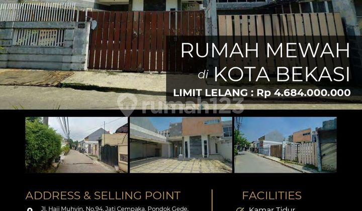 Rumah Mewah di Pusat Kota Bekasi Besar dan Luas