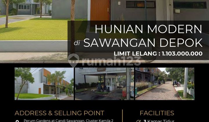Rumah Minimalis Modern 2 Lantai Nyaman Aman di Sawangan Depok Rumah Minimalis Modern 2 Lantai Nyaman Aman di Sawangan Depok