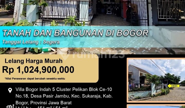 Tanah dan Bangunan Minimalis Siap Huni di Bogor Tanah dan Bangunan Minimalis Siap Huni di Bogor