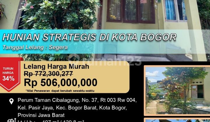 Comfortable Residence in a Strategic Location in Bogor City