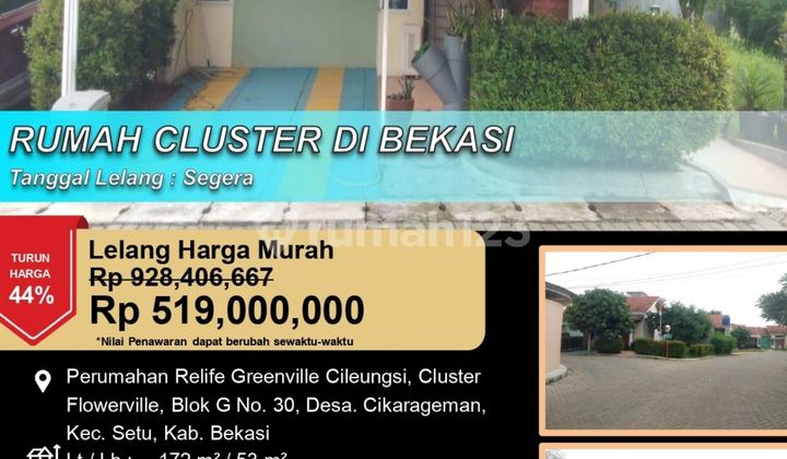 Minimalist Comfortable Cluster House Ready to Occupy in Cileungsi Minimalist Comfortable Cluster House Ready to Occupy in Cileungsi
