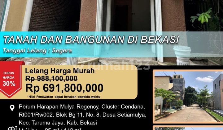Rumah Mediterania Kokoh Harga Murah Harapan Mulya Regency