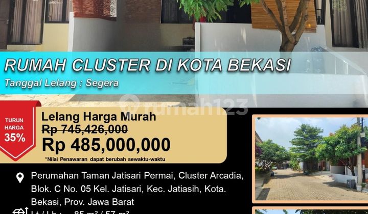 Rumah Cluster yang Nyaman di Kota Bekasi