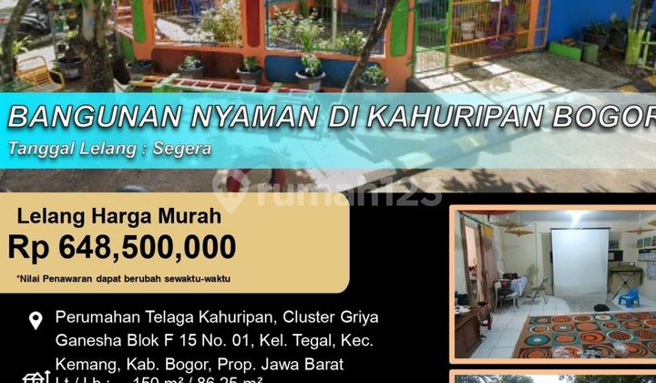 Comfortable and Spacious Building Suitable for Schools in Kahuripan Bogor Comfortable and Spacious Building Suitable for Schools in Kahuripan Bogor