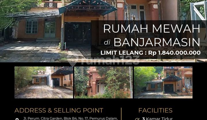 Luxurious 2-Story Grand House in Banjarmasin