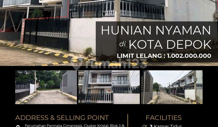 Hunian 2 Lantai Nyaman Strategisdi Daerah Tapos