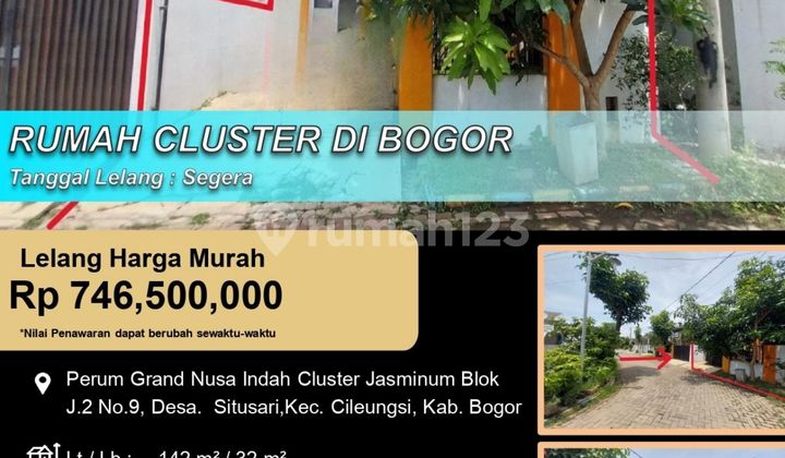 Rumah Cluster Asri Aman Perum Grand Nusa Indah Bogor Rumah Cluster Asri Aman Perum Grand Nusa Indah Bogor