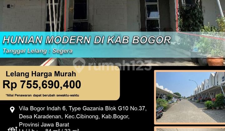 Hunian Modern 1 Lantai Nyaman di Vila Bogor Indah 6 1
