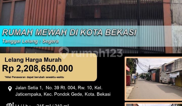 Rumah Mewah 2 Lantai Modern di Kota Bekasi Rumah Mewah 2 Lantai Modern di Kota Bekasi
