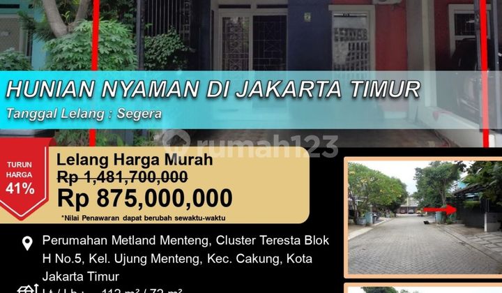 Rumah Cluster Hunian Nyaman 2 Lantai di Cakung Rumah Cluster Hunian Nyaman 2 Lantai di Cakung