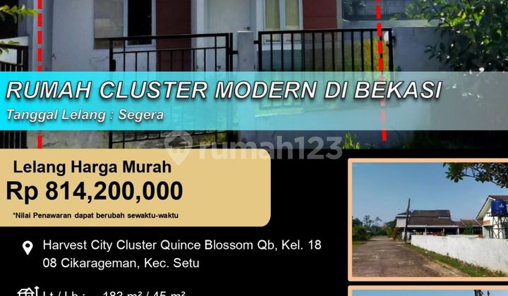 Ready-to-Live Modern Minimalist Cluster House Harvest City Bekasi Ready-to-Live Modern Minimalist Cluster House Harvest City Bekasi
