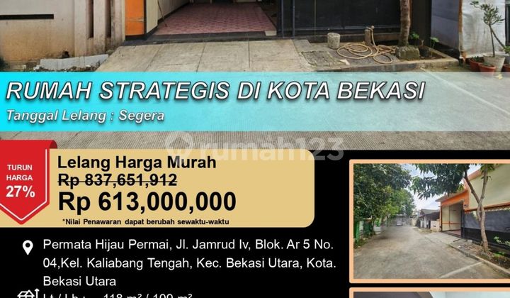 Rumah Strategis Asri 2 Lantai di Kota Bekasi