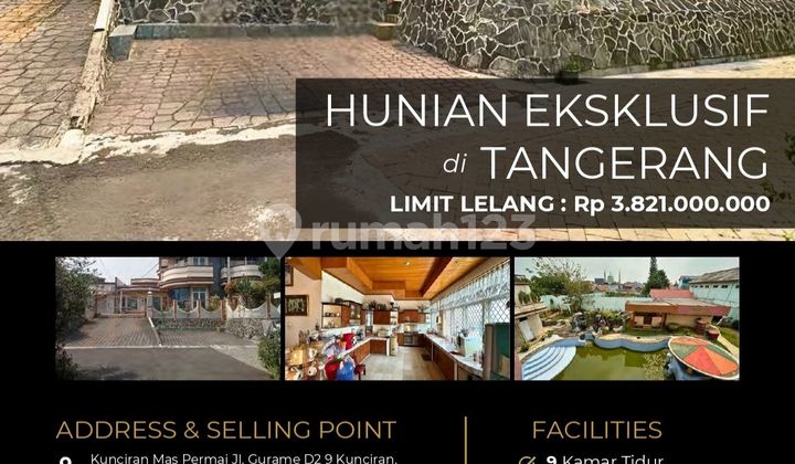 Rumah Besar Dekat Kota dan Pusat Perbelanjaan