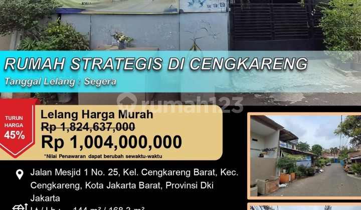 Rumah 2 Lantai Lokasi Strategis Murah di Cengkareng Rumah 2 Lantai Lokasi Strategis Murah di Cengkareng
