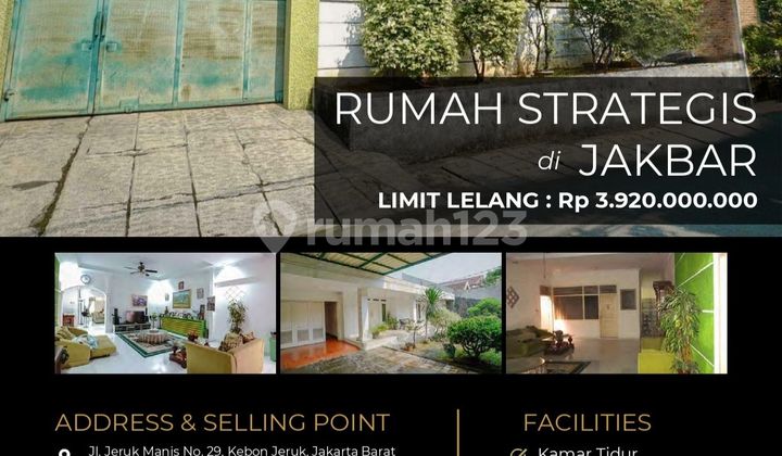 Rumah Siap Huni Letak Sangat Strategis Investasi Bagus