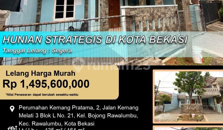 Rumah Hunian Strategis Nyaman di Tengah Kota Bekasi