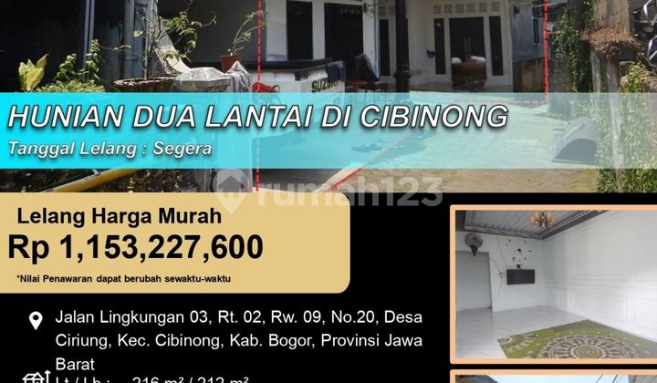 Rumah 2 Lantai Siap Huni Menarik di Kabupaten Bogor Rumah 2 Lantai Siap Huni Menarik di Kabupaten Bogor