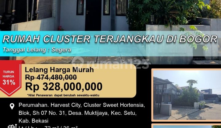 Minimalist Cluster House at Affordable Price in Bekasi