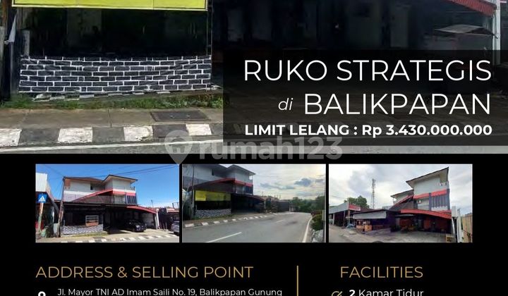 Strategic and Spacious Shop House in Balikpapan Strategic and Spacious Shop House in Balikpapan