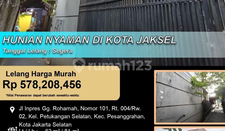 Hunian Nyaman di Tengah Kota Jakarta Selatan