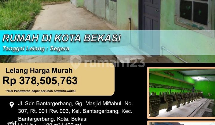 Rumah Lapang Semi Ruko di Bantar Gebang Bekasi Rumah Lapang Semi Ruko di Bantar Gebang Bekasi