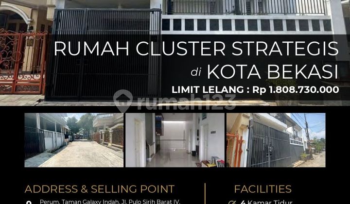 Rumah Cluster Strategis Nyaman dan Aman di Kota Bekasi Selatan Rumah Cluster Strategis Nyaman dan Aman di Kota Bekasi Selatan