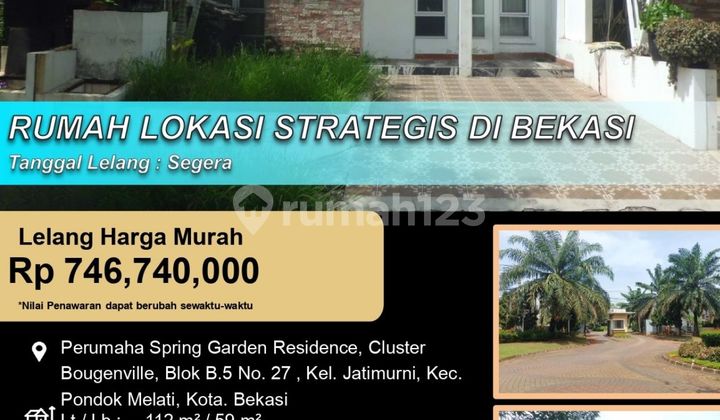 Rumah Modern Minimalis Nyaman dan Asri di Kota Bekasi