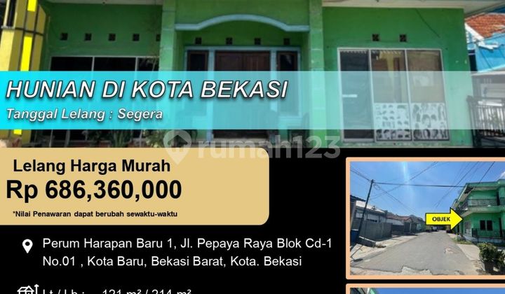 Hunian Megah Murah 2 Lantai di Kota Bekasi
