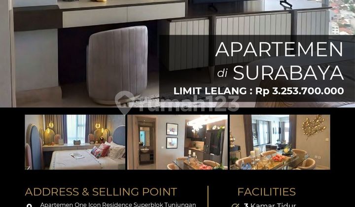 Apatermen Mewah Siap Huni di Tengah Kota Surabaya