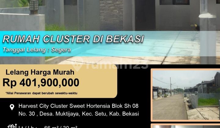 Rumah Modern Minimalis 1 Lantai Nyaman Asri di Bekasi