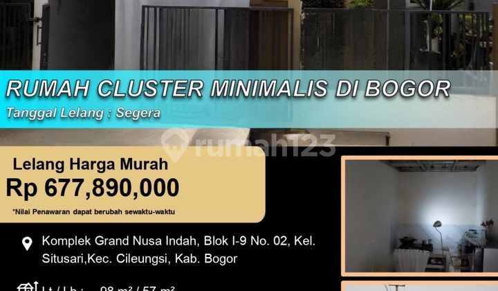 Rumah Minimalis Modern Siap Huni di Bogor Rumah Minimalis Modern Siap Huni di Bogor