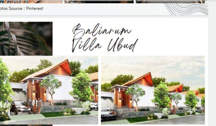 Di Jual Villa Baru Di Mas Ubud . Villa Alas Arum Ubud  2