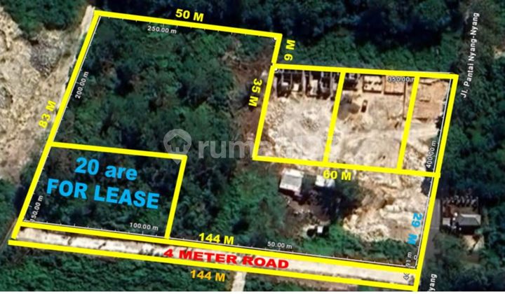 Land For Lease Di Pecatu Dekat Pantai Nyang Nyang Land For Lease Di Pecatu Dekat Pantai Nyang Nyang