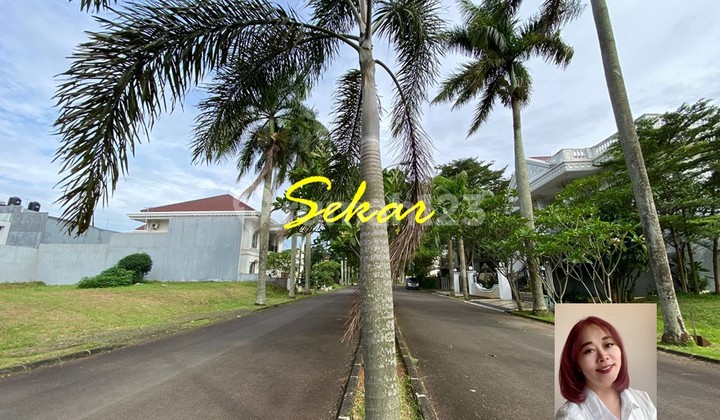 Golf Terrace Plot BSD in a Square Body Shape, Fully Constructed and Effective