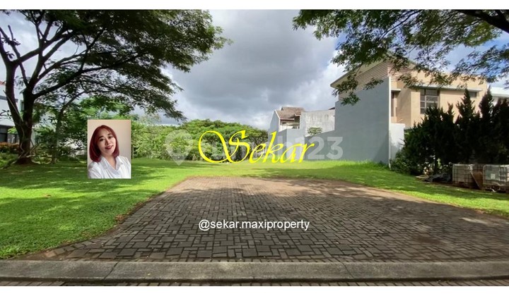 For Sale Green Cove Bsd Plot on Main Boulevard Good Location