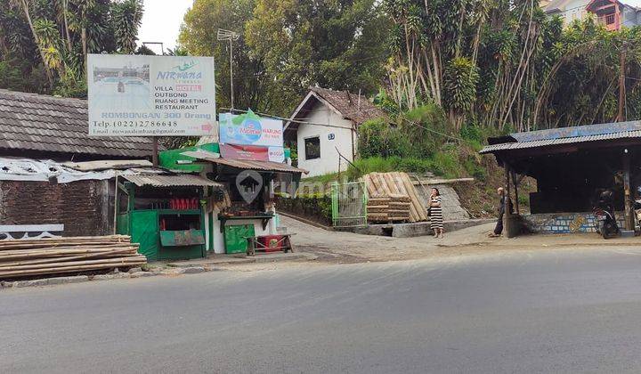 Lahan 1908 m2 Bonus Bangunan Di Lembang Bandung, Dekat Hotel Grand Panorama, Dan Lokasi Sangat Marketable Untuk Usaha Pariwisata 2