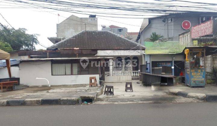 Rumah Hook 2 Lantai Hitung Tanah, Strategis Dengan Lingkungan Ramai Usaha, Di Tebet Barat Raya 1