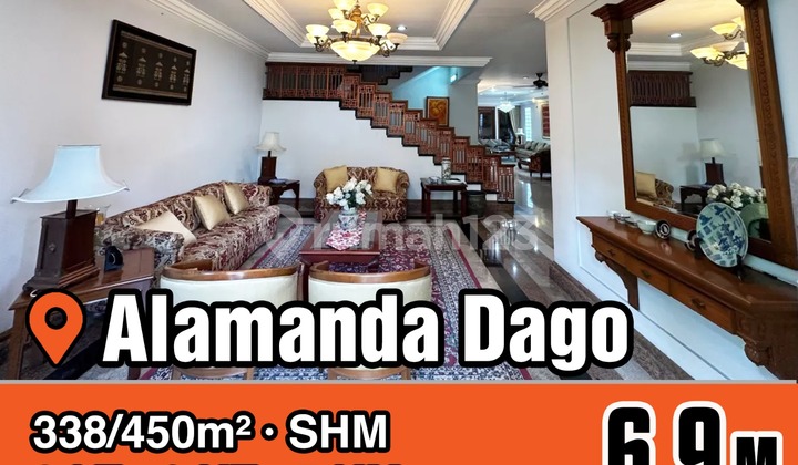 Rumah Semi Furnish Komplek Alamanda Dago Permaib 1