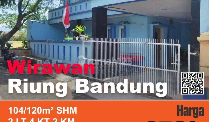 Rumah Murah  Hitung Tanah Wirawan Riung  Bandung Hak Milik 1