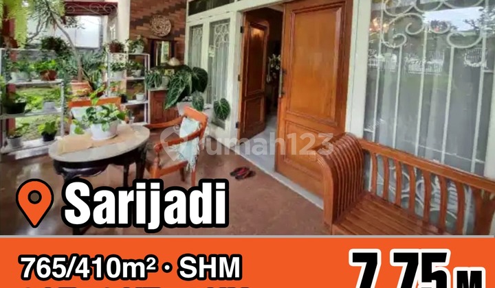 Rumah Asri Terawat Sayap Sukajadi Pasteur Shm 1