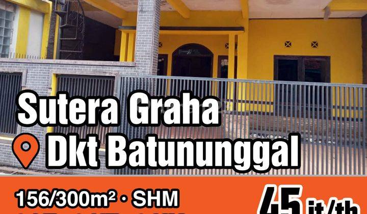 Disewakan Rumah Dekat Batununggal Bandung Kidul Dekat Tol 1