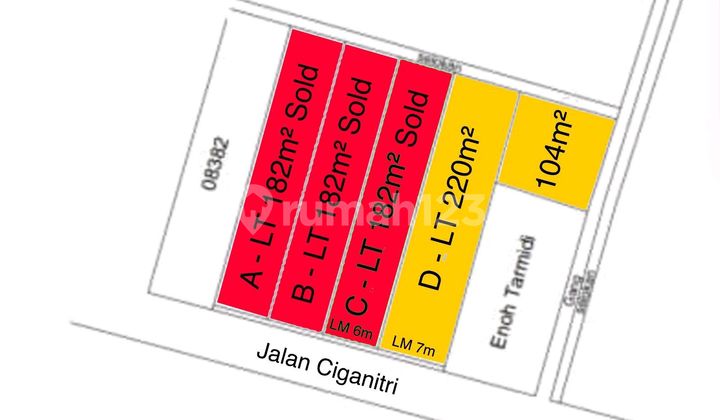 JUAL TANAH KAVLING DI CIGANITRI RAYA - BANDUNG JUAL TANAH KAVLING DI CIGANITRI RAYA - BANDUNG