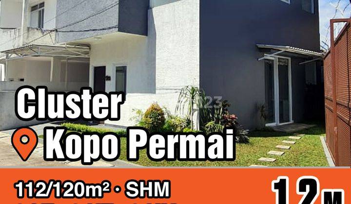 Jual Cluster Rumah Baru 2lt Di Kopo Permai  1