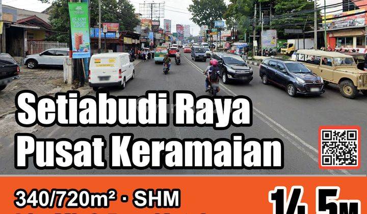 Ruko Setiabudi Bandung Pusat Ramai  1