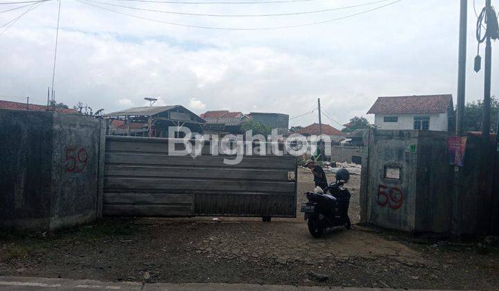 Tanah Murah Samping Toll dan Jalan Raya Bogor Kota