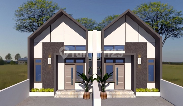 Rumah Desain Scandinavian,spek Mewah,harga Murah,akses Mudah 1